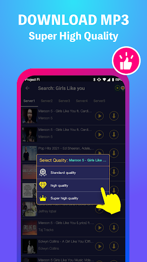 Screenshot Music Downloader Download MP3