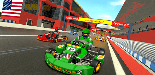 Go Kart Racing Games 3D Stunt