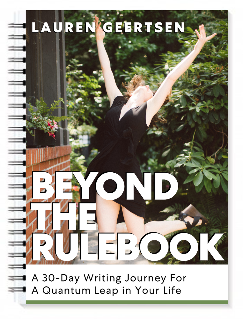 BEYOND THE RULEBOOK: A 30-Day Writing Journey