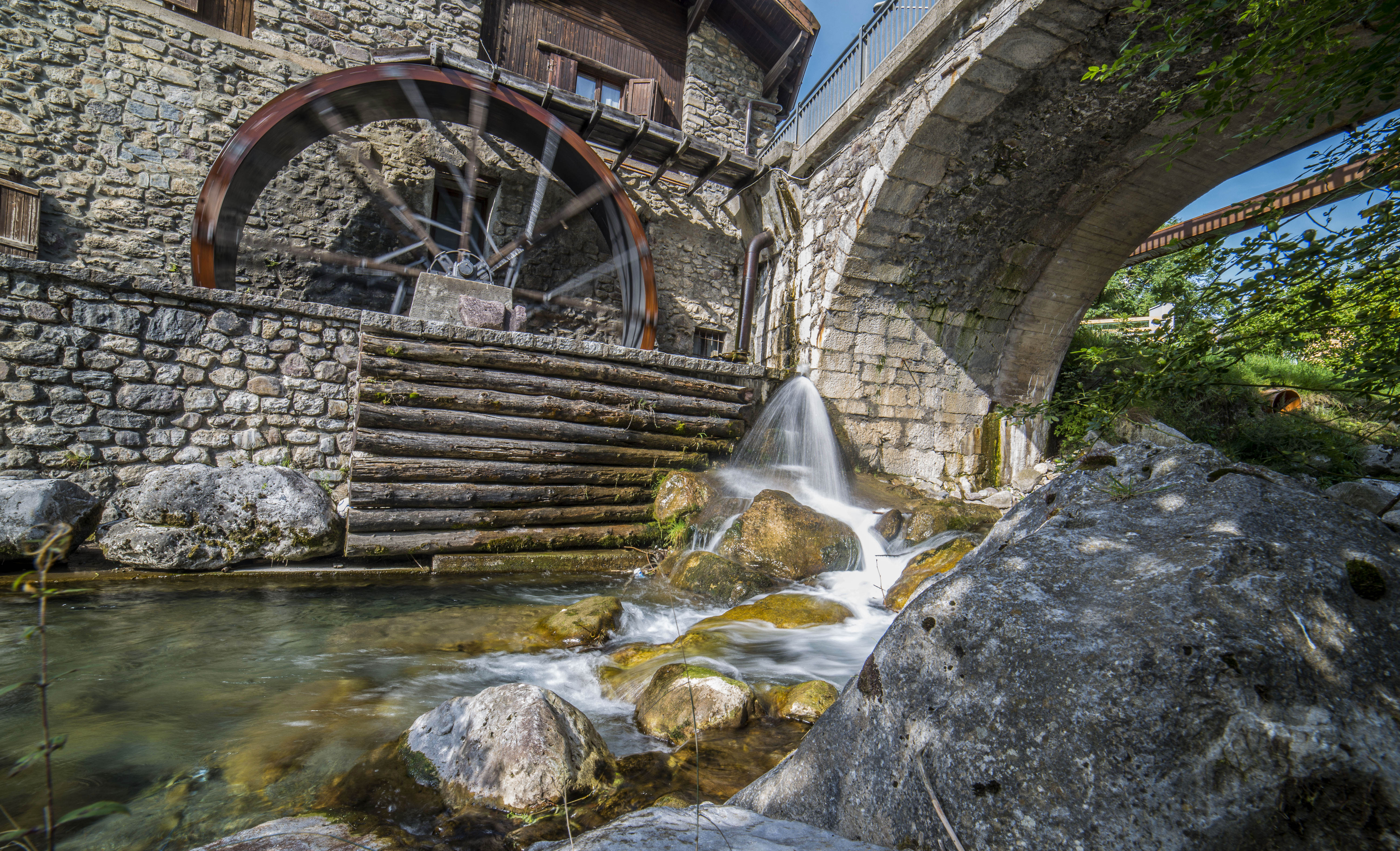 Vecchio mulino ad acqua di Scaccia