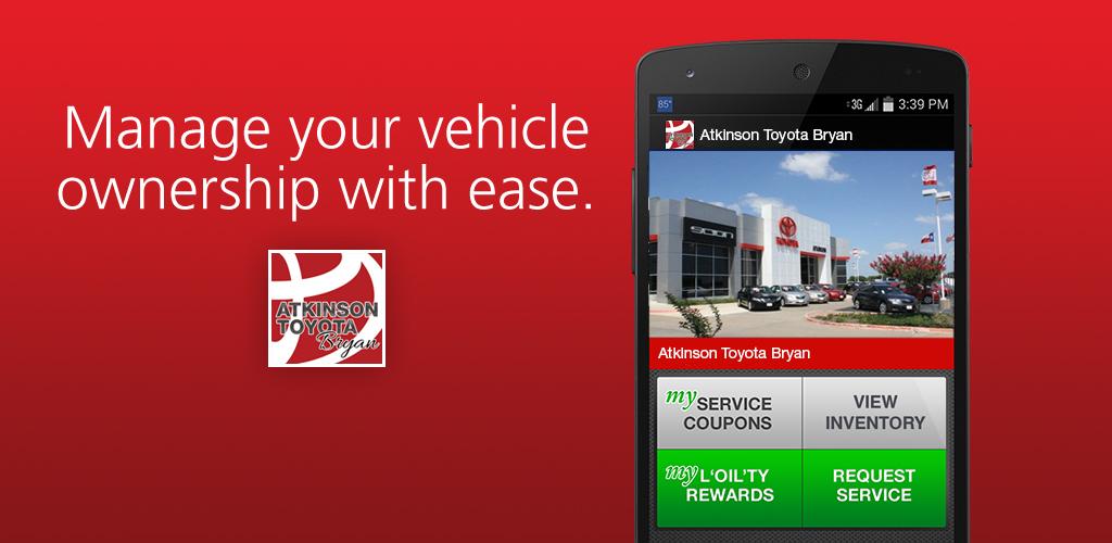 Atkinson Toyota Bryan >> Download Atkinson Toyota Bryan Apk Latest Version 1 17 0 For Atkinson Toyota Bryan >> Download Atkinson Toyota Bryan Apk Latest Version 1 17 0 For