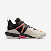 jordan "why not?" zer0.4 pf pale ivory / alpha orange / bolt / black