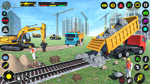 Screenshot Excavator Simulator Crane Game