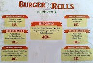 Burger 2 Rolls menu 1