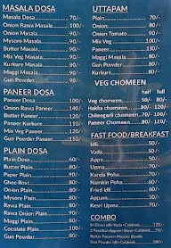 Aishwarya's Tasty Food Corner menu 1