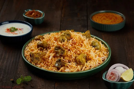 Mushroom Biryani