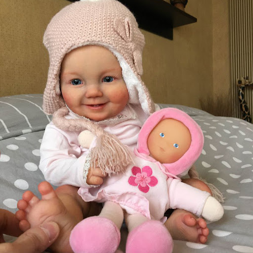 Title 5, Reborn Doll Emilia, a lifelike silicone doll fo...