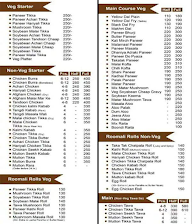 Mr Naan Mrs Curry menu 2