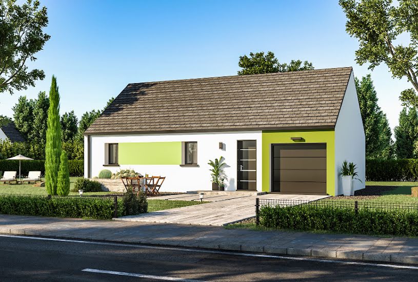  Vente Terrain + Maison - Terrain : 560m² - Maison : 66m² à Tinténiac (35190) 