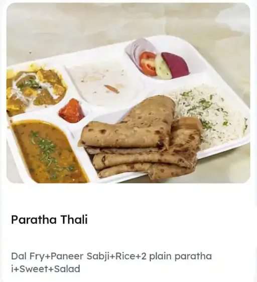 Paratha Thali