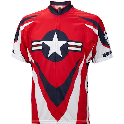 World Jerseys USA Ride Free Men's Cycling Jersey