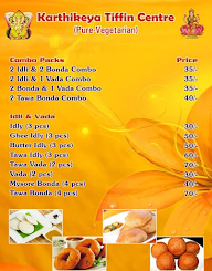 Karthikeya Tiffin 's menu 2