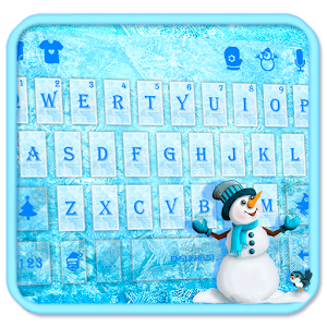 Icy Blue Keyboard Theme  Icon