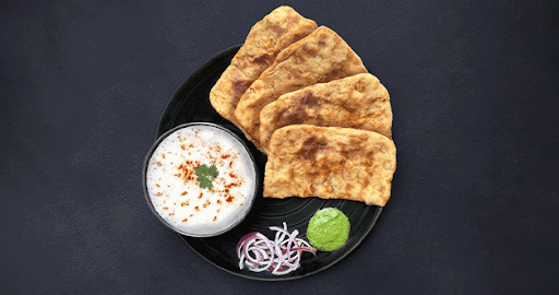 Aloo Paratha [2] + Masala Dahi Meal