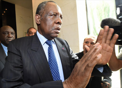 CAF President Issa Hayatou.