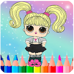 Cover Image of Descargar Dolls Coloring Page For Kids 2.0 APK