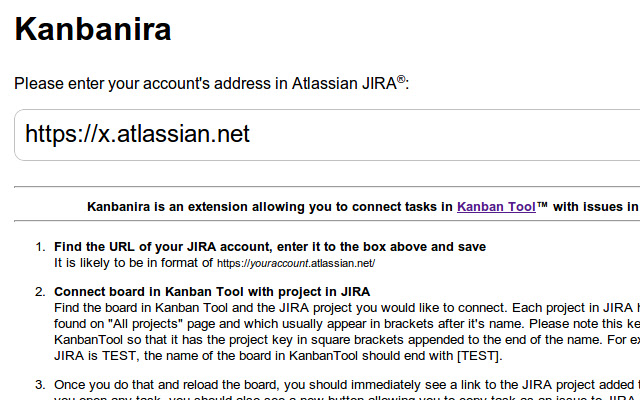 Kanbanira chrome extension