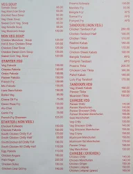 Hotel Aaswad Bar & Restaurant menu 1