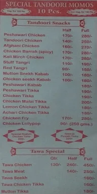 Salaam Dilli menu 3