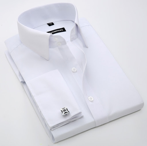 Title 3, Mens spring and summer French cuff shirt Styli...