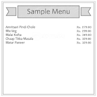 The Indian Grill menu 1