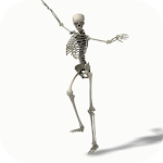 Dancing Skeleton Video LWP Apk