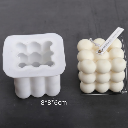 Title 8, Mousse Cake Mold for Aromatherapy Candles and D...