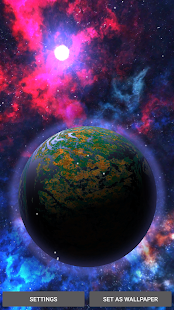 How to mod Space Live Wallpaper 3D mod apk for bluestacks