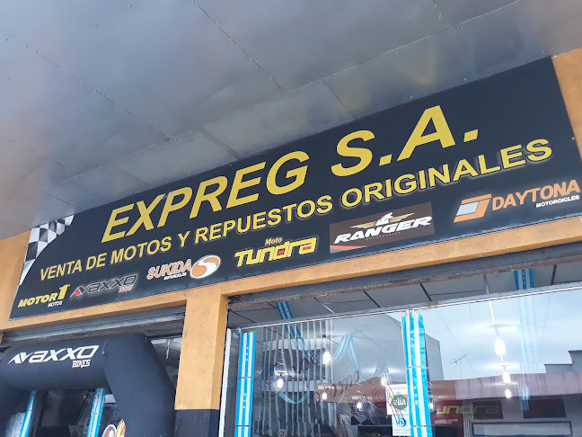 Expreg S.A. Almacén de motocicletas, repuestos y taller autorizado.