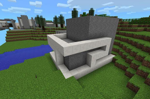 Modern House in MCPE