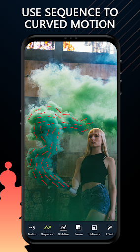 Photo Motion Glitter Effects Loop Video Animation