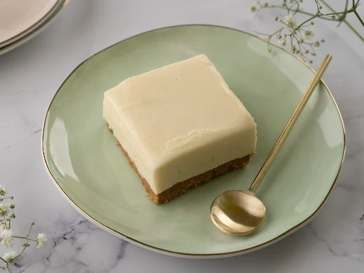 New York Baked Cheesecake Slice