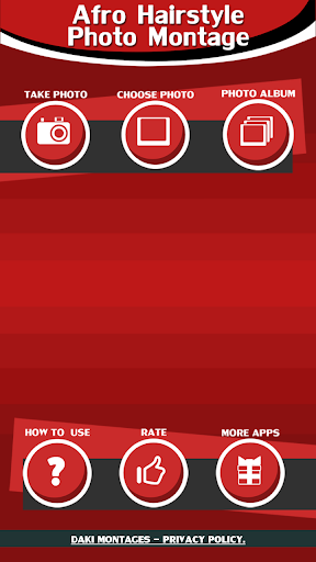 Afro Hairstyle Photo Montage