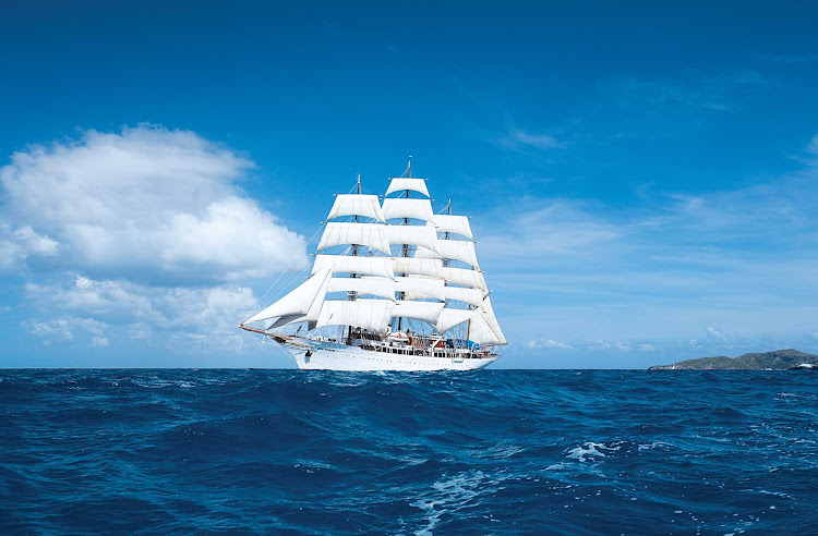 Sail the Mediterranean or Caribbean aboard the classic sailing ship Sea Cloud on a Lindblad Expeditions vacation.