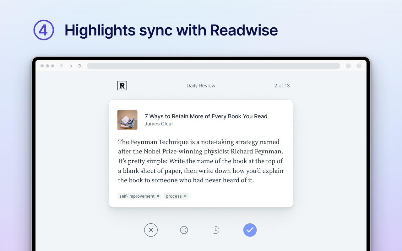 Readwise Highlighter Preview image 5