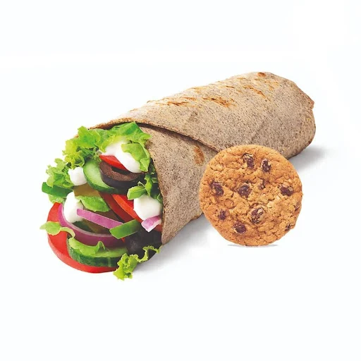 Veg Signature Wrap With Cookie