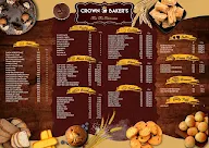 Crown Bakers menu 2