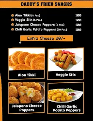 Daddy's Fried Potato menu 4