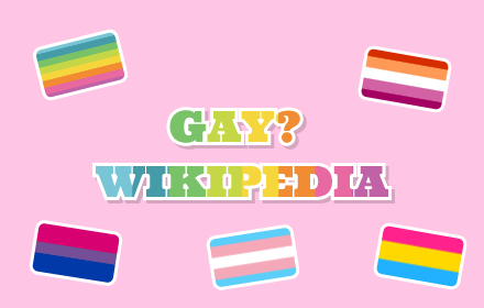 Gay? Wikipedia small promo image