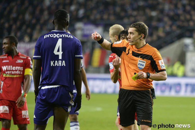 Anderlecht va faire appel contre la suspension de Kara