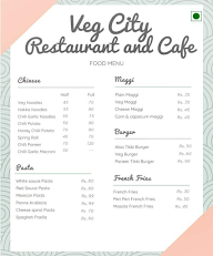 Veg City Restaurant And Cafe menu 4