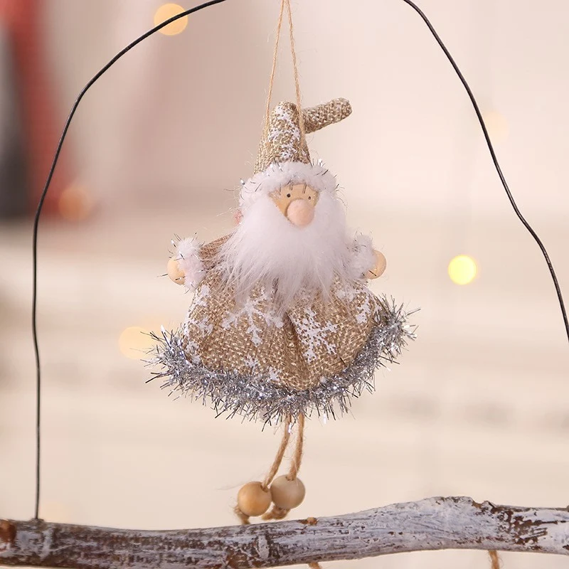 Kreativer alter Engel Anhänger Cartoon Puppe Zubehör Weihnachtsbaum Schmuck Festliche Dekoration Geschenkidee