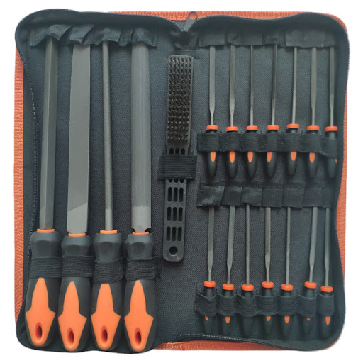Title 6, 17pcs Metal File Polishing Set for precise meta...