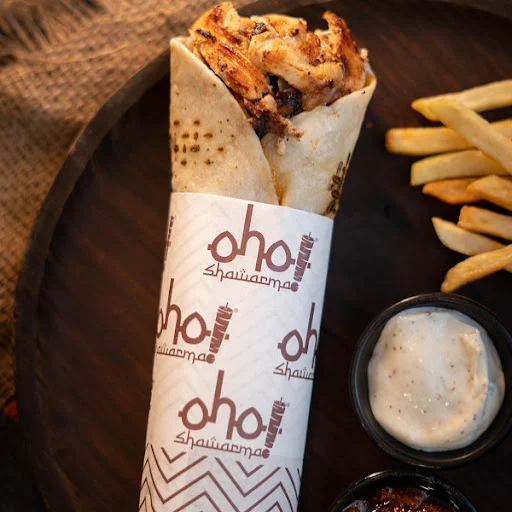 Chicken Overloaded Shawarma (No Veggies)