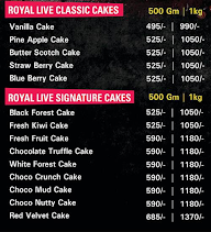 Royal Live Bakery menu 5