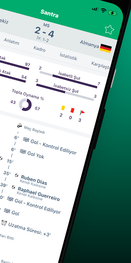 Screenshot Santra - Canlı Maç Sonuçları