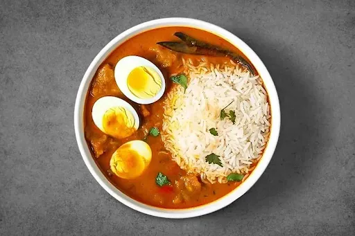 Egg Curry Rice Bowl