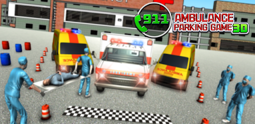 Ambulance Parking Game Sim 3D