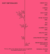 Ten Twenty Two - 1022 menu 1