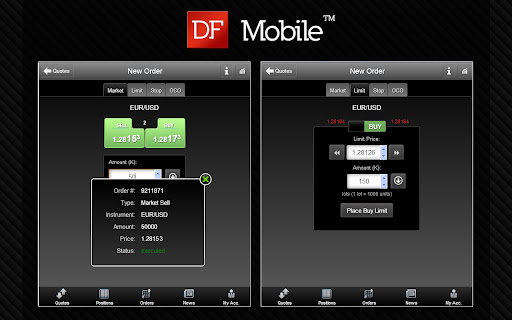 DFMobile - Forex & CFD Trading